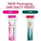 Exfoliating Facial Pads 80 Count Swisspers Premium Rounds Distinct Raised Cotton