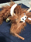 Highland Cow Dog Costume Sz S Halloween Outfit Skull   Bones Pet Apparel New Pup