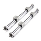 2pcs Sbr12 16 20 Linear Rail  4pcs Sbr12 16 20uu Blocks 4pcs Fixing Rings Kits