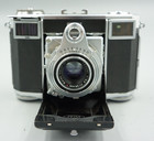 Zeiss Ikon Contessa 35 Rangefinder Camera Tessar 45mm F 2 8 Shutter Fires  145