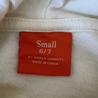 Carrots By Anwar Carrots Unisex Ivory Embroidered Logo Pullover Hoodie Size S