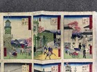 Y10746 Woodblock Print Hiroshige Tokyo Modernized Scenery Japan Antique Ukiyoe