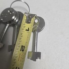 4- Double Bit Barrel Keys For Padlock  Lock