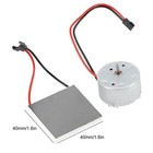 Metal Plastic Fireplace Fan Motor For Stove Burner Fan Heater Spare Parts Set E