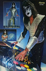 Ace Frehley Kiss Guitarist Signed Reprint Poster 11 X 17  Ace Frehley Space Solo