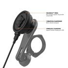 Charging Head With Built-in Vibration Dampener For All Rokform Motorcycle Mounts