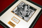 Signed Harper Lee   Gregory Peck Autograph  Frame  Coa  Mockingbird Book   Dvd