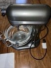 Rare Kitchenaid Professional 6 Qt  10-speed Contur Silver Mixer W  Glass Bowl