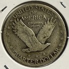 1927-p Standing Liberty Quarter - Silver Coin - Free Shipping -  32-29 