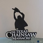 The Texas Chainsaw Massacre 3d Printed Free Standing -silhouettes Stand -sale