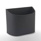 Small Car Trash Can cute Leakproof Car Trash Bin car Garbage Can Garbage Black