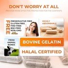 Size 00 0 1 2 3 5 Empty Gelatin Capsules Kosher Halal 1k Separated joined Clear
