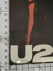Poster 1988 U2 Edge Movie Release Date Promo Big Face Shot Original Vintage Rare