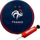 France Fff Official Size 5 Soccer Ball W Pump Icon Sports Navy Red Licensed