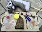 Hobby Horse Care Kit  12 Piece Play Set For Horses  Grooming Kit For Hobby Horse