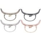 Semicircle Purse Handle Frame Metal Handbags Clasp Lock 16 5cm Bag Diy Making