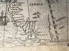 Russia Novaya Zemlya 1604 Abraham Ortelius Antique Map 17th Century