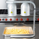 Commercial French Fry Warmer Lamp Stand Food Heat Light Bulb Infrared Heater New