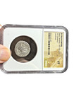 Ancient Roman  Septimius Severus  Ar Denarius  Laodicea  198 Ad  Salus  Ngc-vf