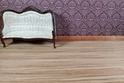 Dollhouse Wood Floor Weathered Oak Real Wood Peel   Stick 1 12 Scale 17  X 11 