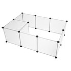 Portable Metal Small Dog Playpen Crate Fence Pet Puppy Play Pen Exercise Cage