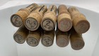 Vintage Lot Of 5 Boye Brand Wooden Needle Holders With Needles