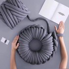 Chunky Yarn arm Knitting Yarn For Diy Blanket And Craft darkgray 0 55lb 0 55lb