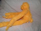 The Petting Zoo Hanging Monkey 20  Plush Toy Orange