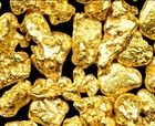 1 000  Grams Alaskan Natural Pure Gold Nuggets  6 Mesh W Bottle   b60 