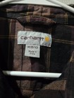 Carhartt Women s Plaid Button-up Shirt Size M  188