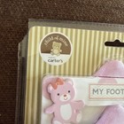 Stepping Stones Baby s First Prints Kit Pink Frames Sweet  Hand Foot Carters 