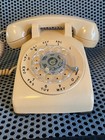 Bell System Western Electric Vintage Desk desktop Rotary Phone telephone beige