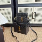 2026 Saint Laurent Beaute Beauty Gwp Vip Vanity Case Converted Bag Black gold