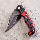 Custom Hand Made Forged Damascus Steel Blade Folding Pocket Knife  Hh-194