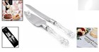 Stainless Steel Cake Knife And Server Set - Perfect For Weddings   Anniversaries