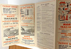 1969 Martz Trailways Bus Timetable Schedule Pennsylvania   Dc