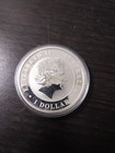 1 Oz Silver Coin 2017 Australian Kookaburra  Rooster Privy  Scuffed scratched 