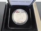 2015 Us Marshals Service 225th Anniversary Proof Silver Dollar Coin  certificate