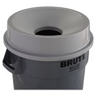 Rubbermaid Fg354300gray 32-gallon Gray Funnel Top lid
