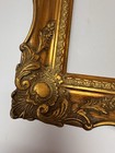 Vintage Ornate Gold Gilt Wood Picture Frame 10   x12 5   