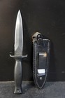 Vintage Taylor Cutlery 9  440 Japanese Stainless Boot Knife  Dagger   Sheath