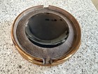 Vintage Handcrafted Ceramic Ashtray With A Metallic Finish