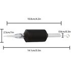 3 Round Liner Disposable Tattoo Needle Tube Combo 25mm 1 Inch Grip Box Of 20pcs