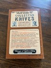 The Official 1981 Price Guide To Collector Knives  3d Edition  James Parker