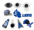     new 10-pack Crocs Shoe Charms Detroit Lions Nfl Football Themed Helmet  Jersey