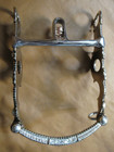 E Garcia Gold Finish Moon   Spots  Half Breed Mouth Silver Bit