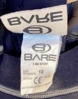 Bare 3mm Wetsuit Womens 10 Black Pink Fast Shipping