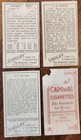 1909-11 T205   T206 Lot 4 Wiltse Lee White Sweeney Hassan Sweet Caporal Vg-pr