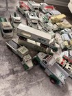 Hess Gas   Oil Advertising Toy Truck   Vehicle Lot  White green red beige