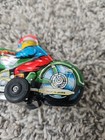 Vintage Tin Litho Metal 3 5    Motorcycle Friction Toy Japan Not Working  